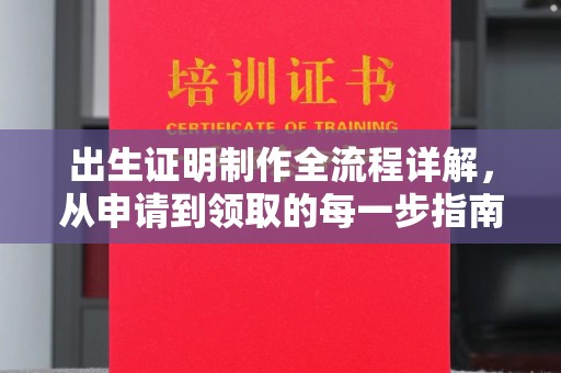 双峰出生证明制作全流程详解，从申请到领取的每一步指南